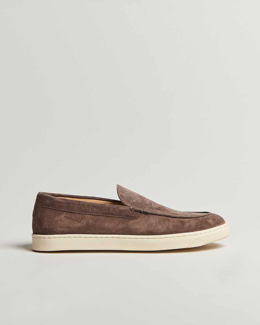 Men | Brunello Cucinelli Moccasin Loafer Brown Suede | Brunello Cucinelli | Moccasin Loafer Brown Suede