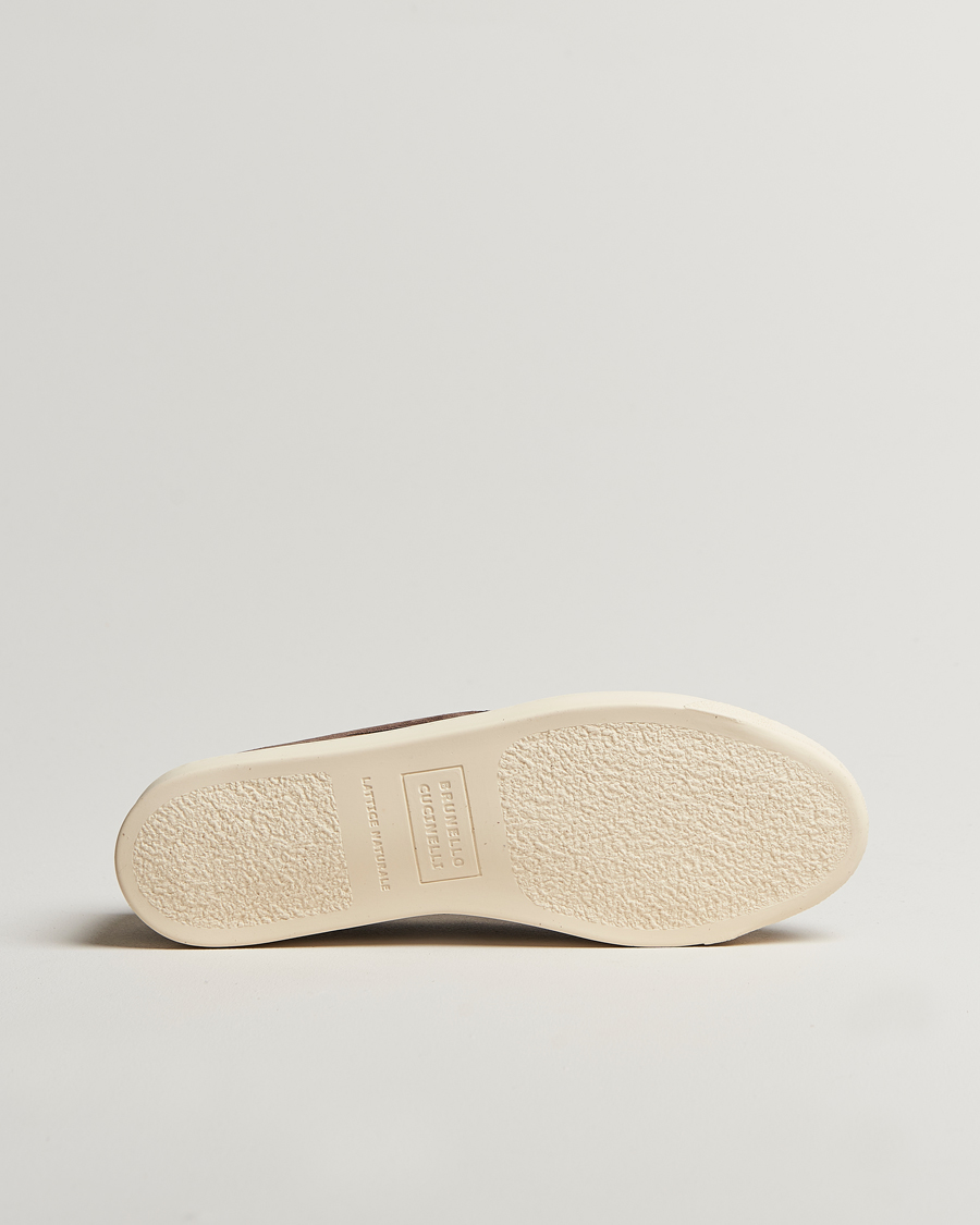 Men | Brunello Cucinelli Moccasin Loafer Brown Suede | Brunello Cucinelli | Moccasin Loafer Brown Suede