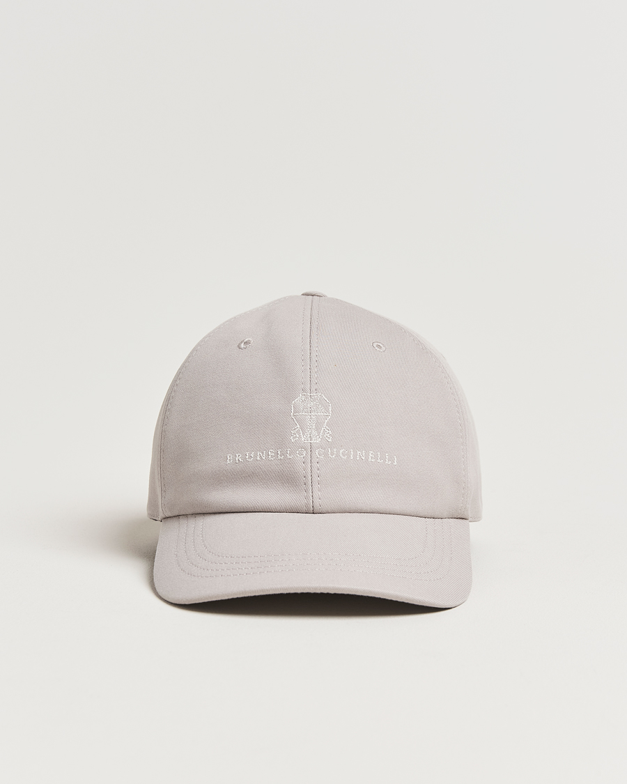Men | Brunello Cucinelli Cotton Baseball Cap Beige | Brunello Cucinelli | Cotton Baseball Cap Beige
