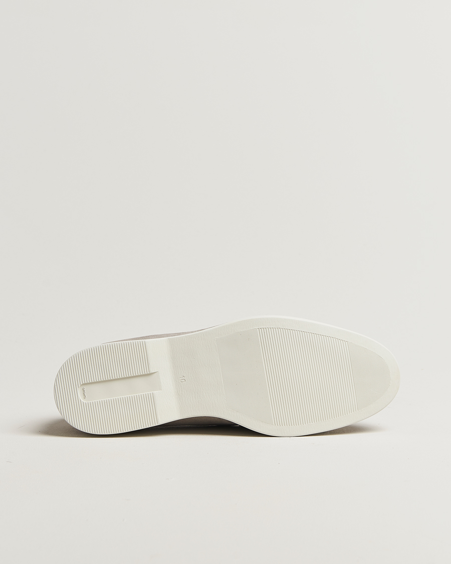 Men | Loafers | Charles Tyrwhitt | Suede Slip On Loafers Light Grey