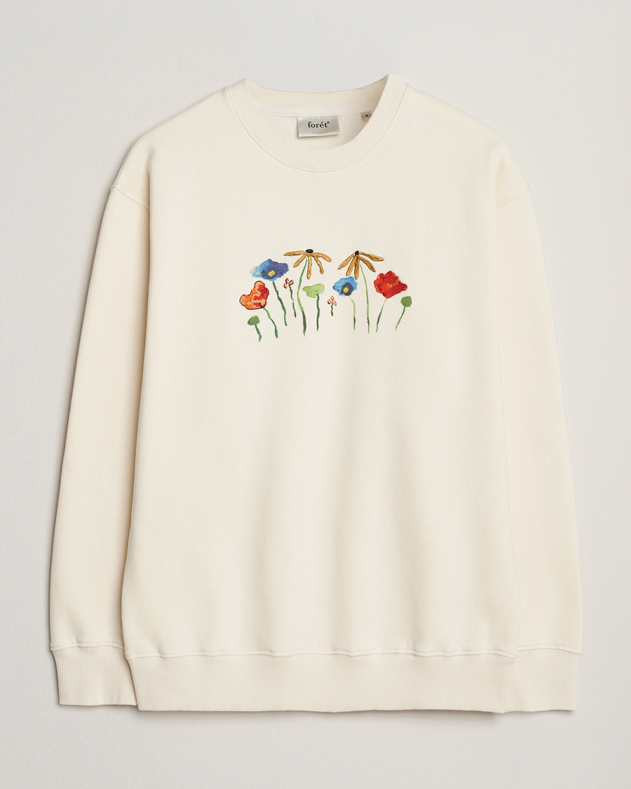 Men | Sweaters & Knitwear | Forét | Botanic Sweatshirt Cloud