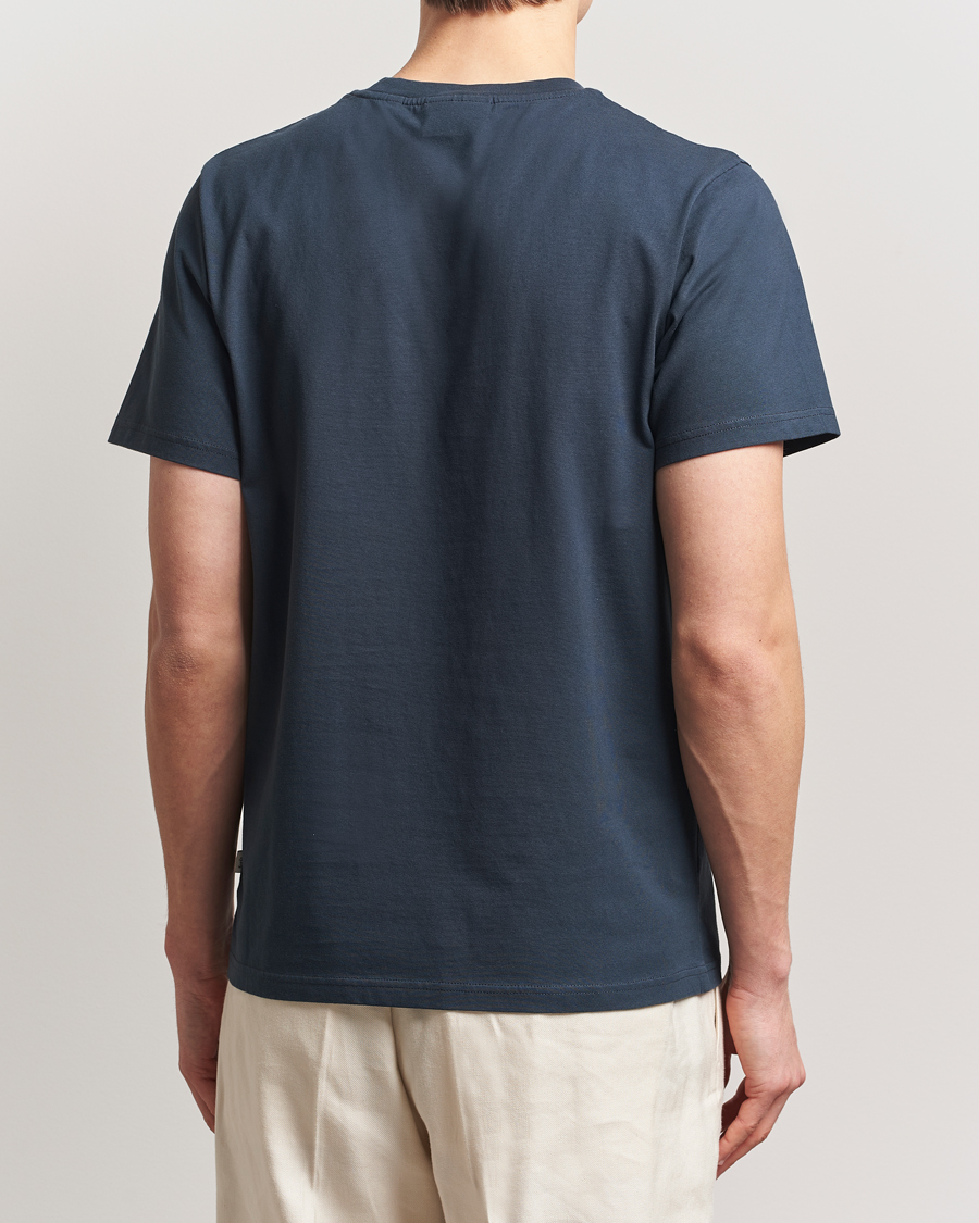 Men | T-Shirts | Forét | Botanic T-Shirt Navy