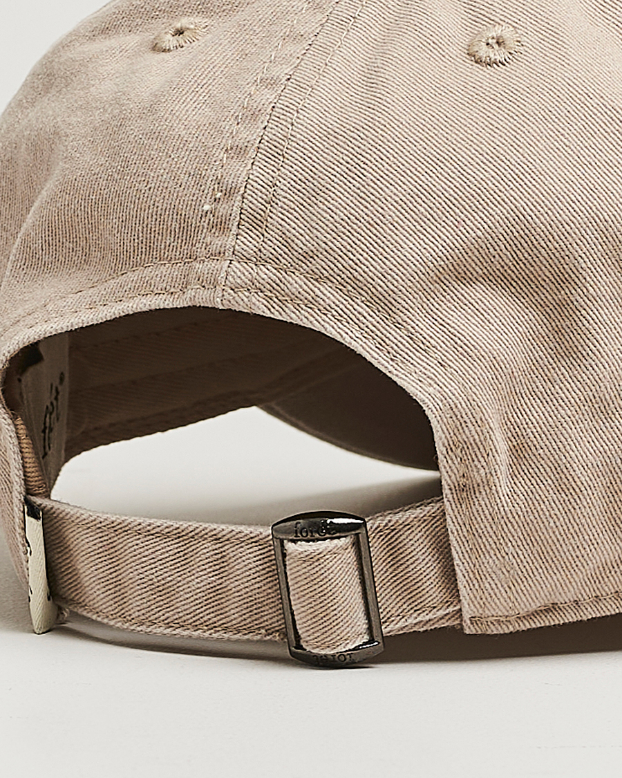 Men | Forét Botanic Washed Cap Khaki | Forét | Botanic Washed Cap Khaki