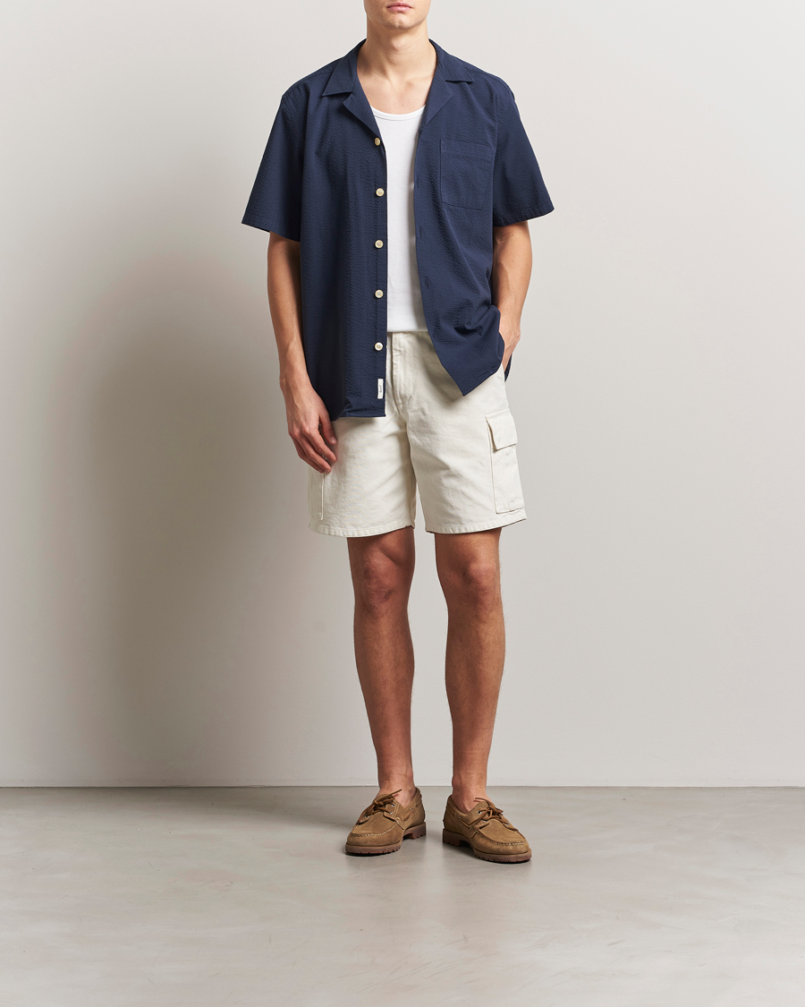 Men | Shorts | Forét | Clay Cargo Shorts Cloud