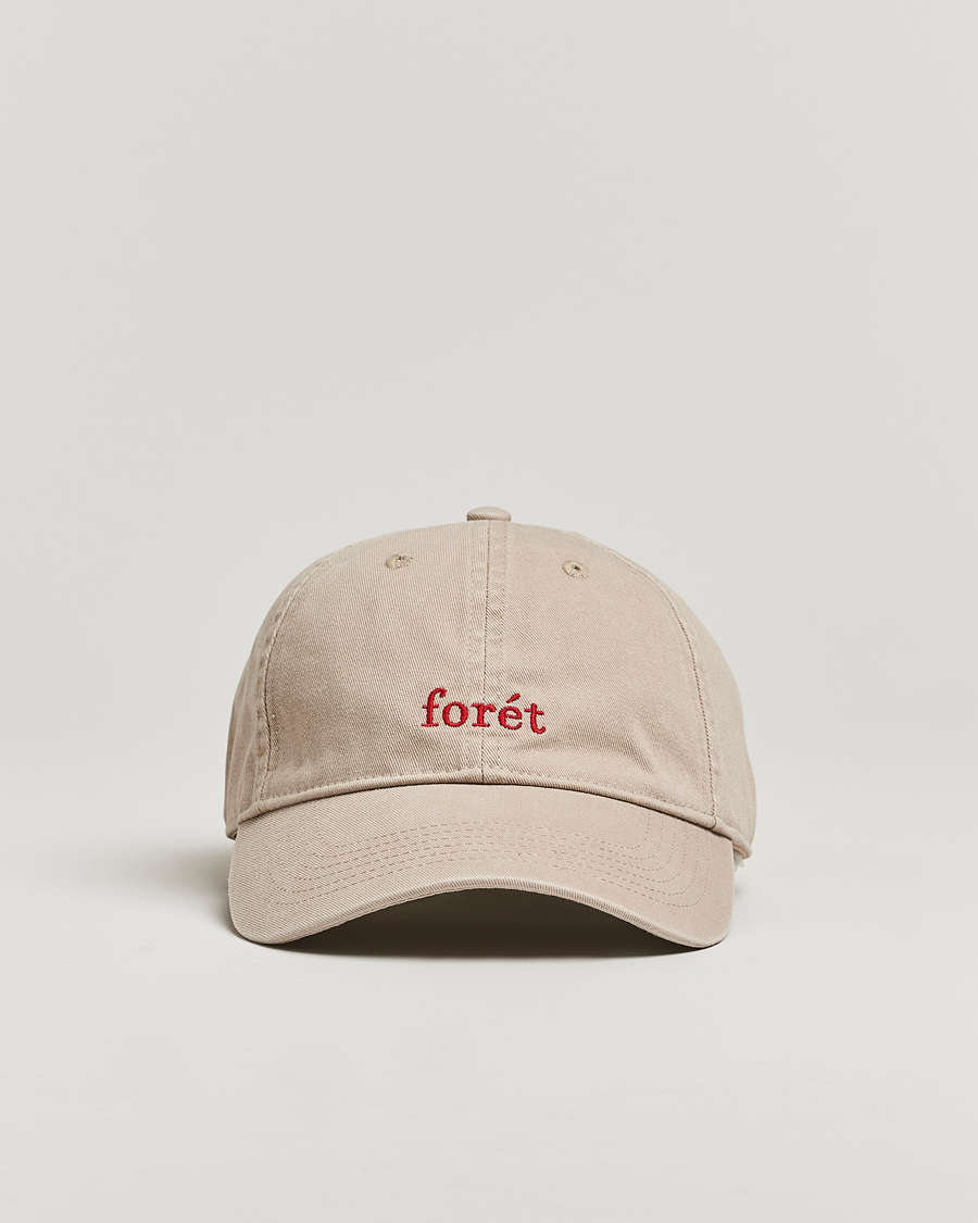 Men | Hats & Caps | Forét | Hawk Washed Cap Khaki