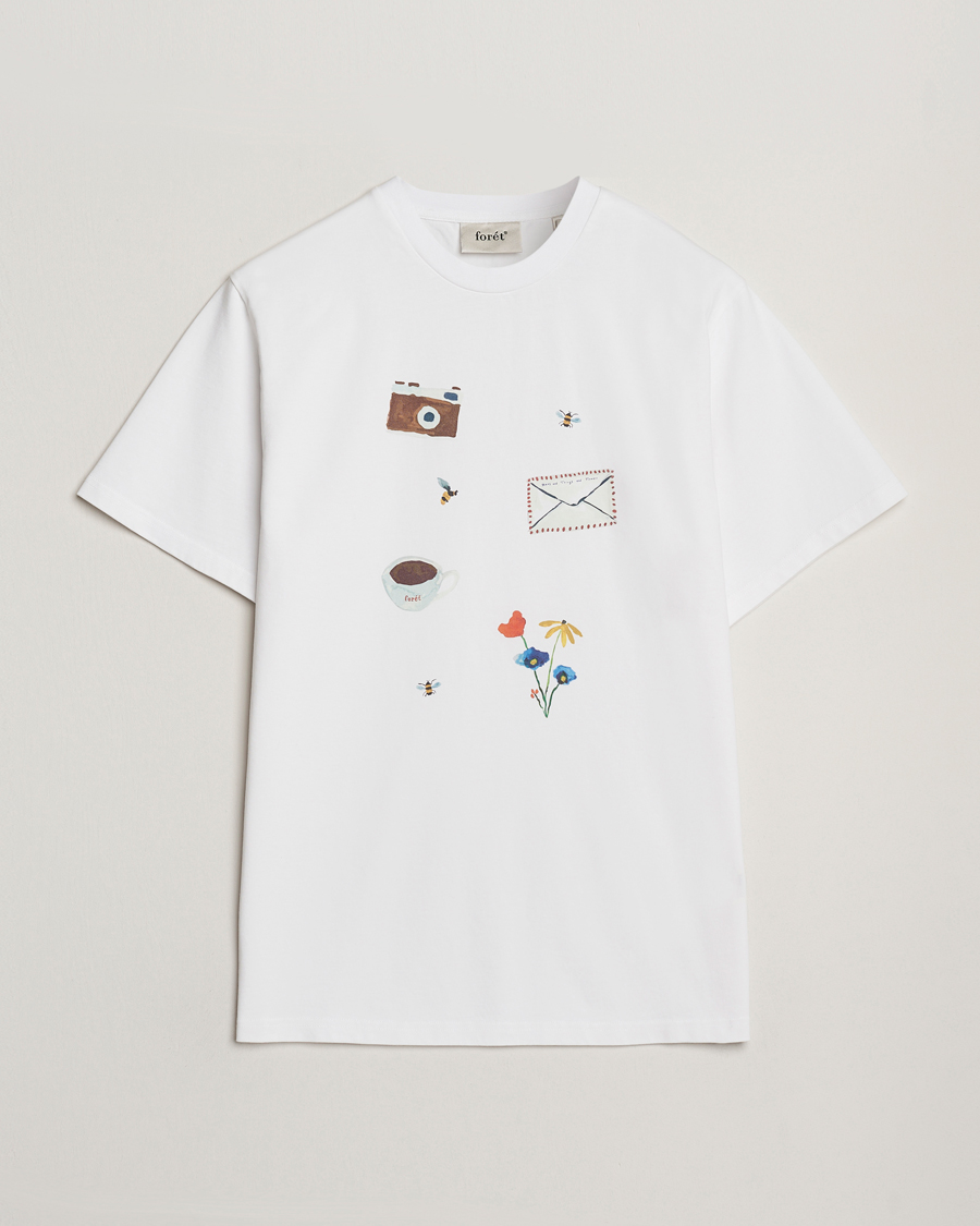 Men | T-Shirts | Forét | Things T-Shirt White