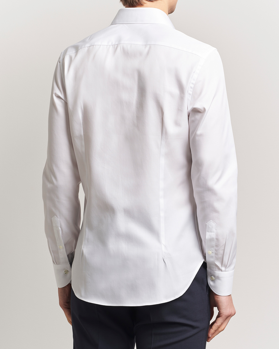 Men | Shirts | Canali | Slim Fit Cotton Shirt White