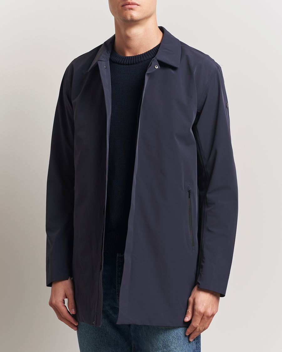 Men | Coats & Jackets | Scandinavian Edition | Key II Waterproof Coat Midnight Blue