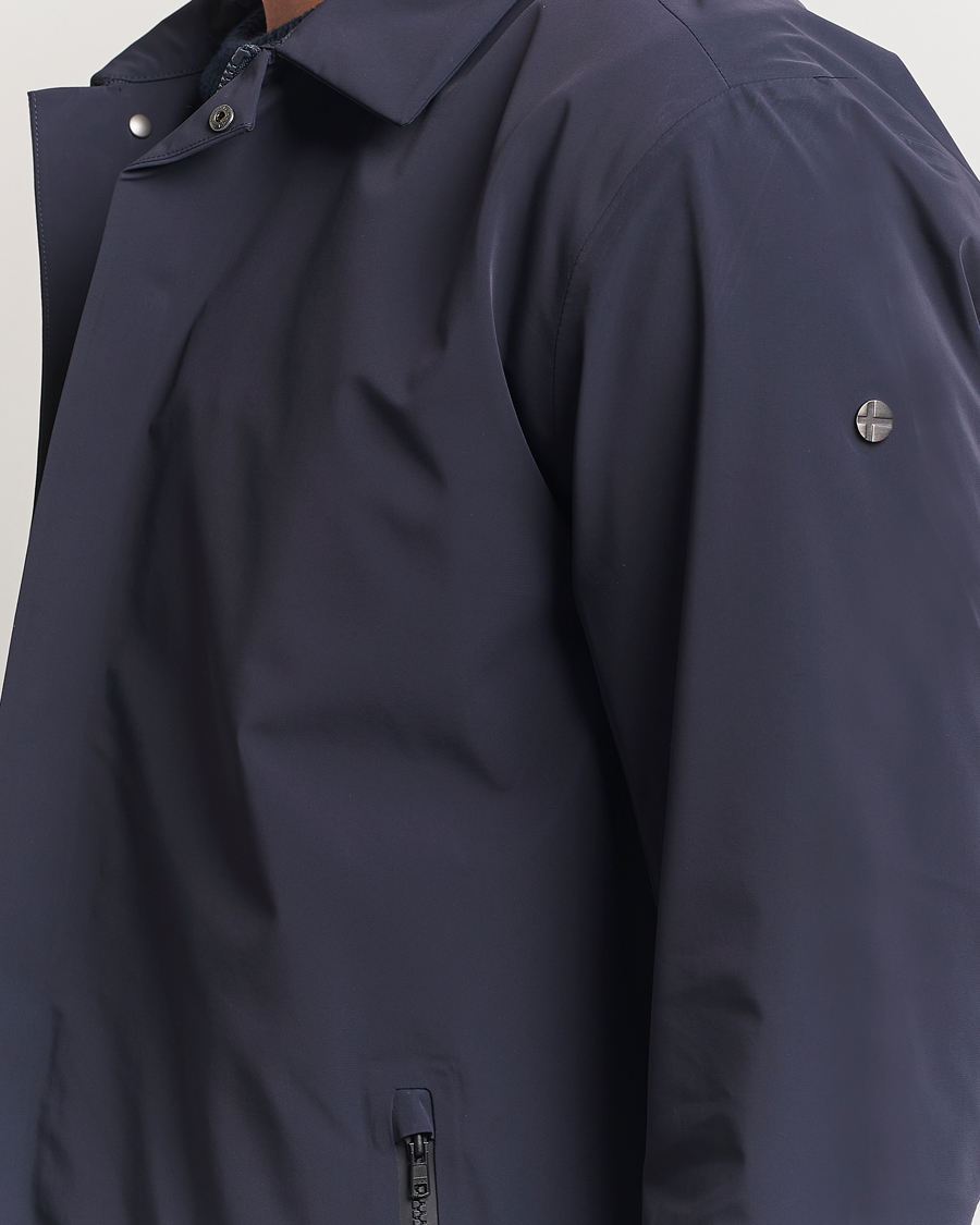 Men | Coats & Jackets | Scandinavian Edition | Key II Waterproof Coat Midnight Blue