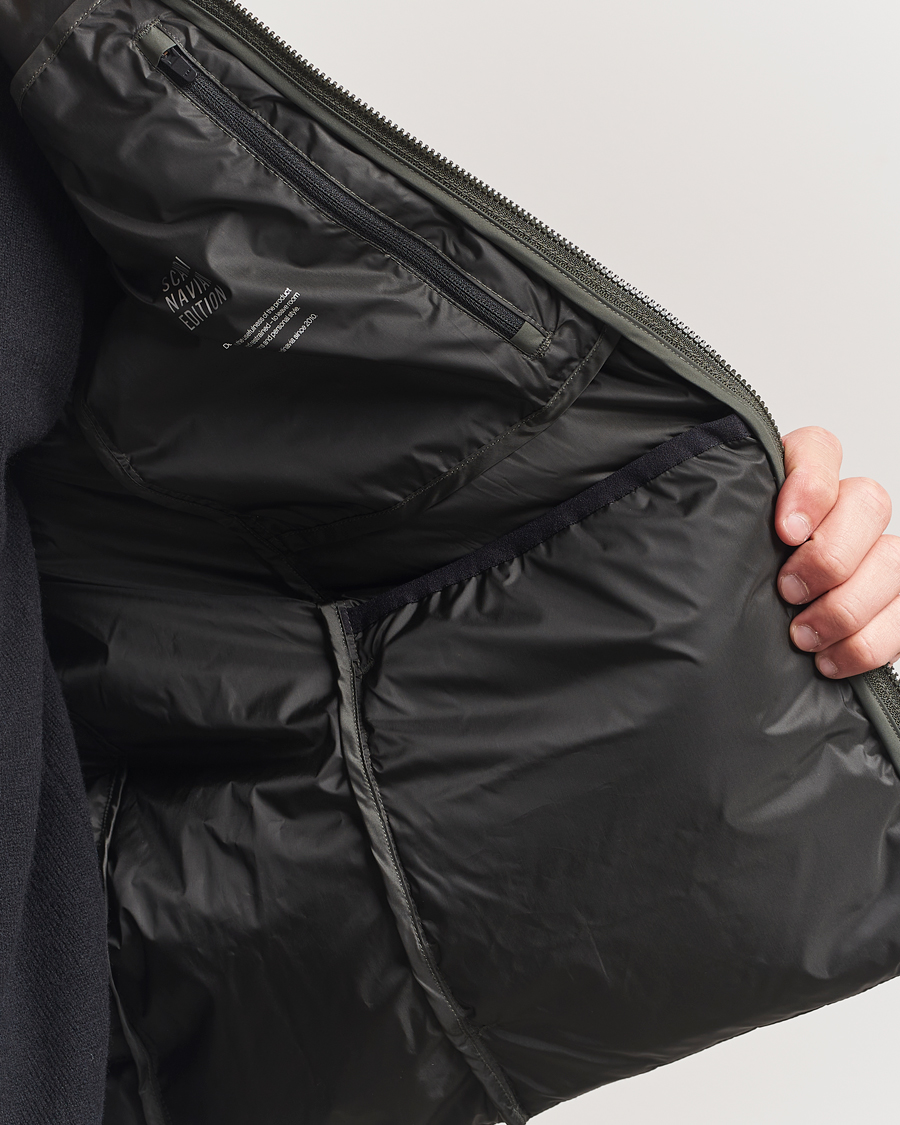 Men | Coats & Jackets | Scandinavian Edition | Ratio II Lightweight Padded Vest Dark Olive