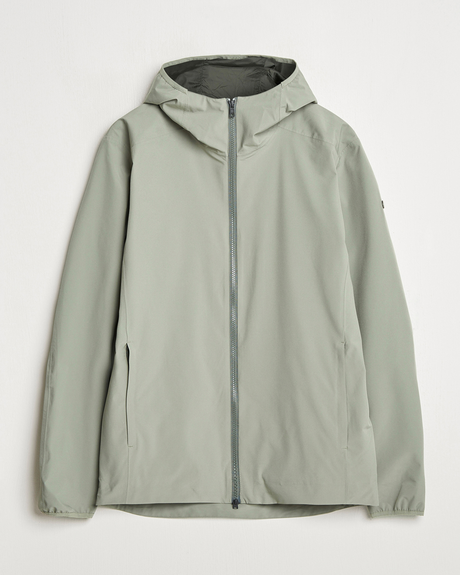 Men | Coats & Jackets | Scandinavian Edition | Hood Waterproof Jacket Light Green