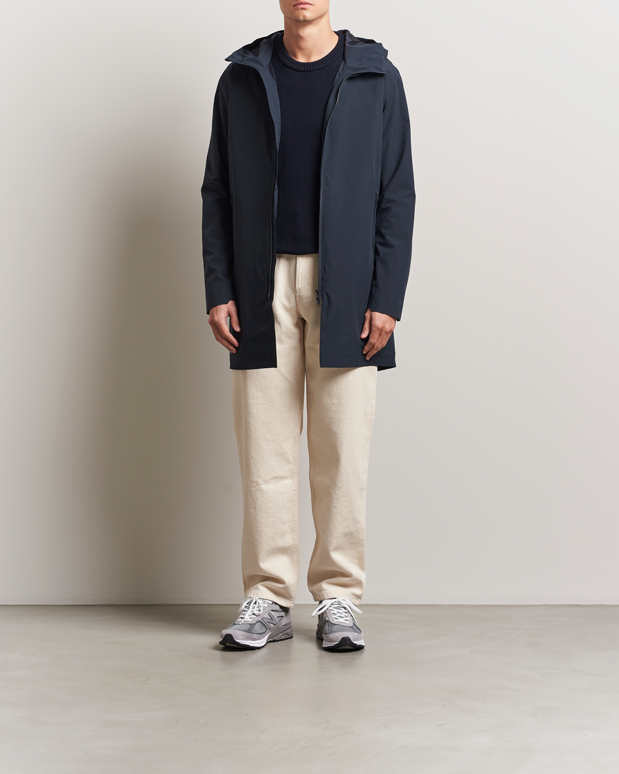 Men | Coats & Jackets | Scandinavian Edition | Screen Waterproof Coat Midnight Blue