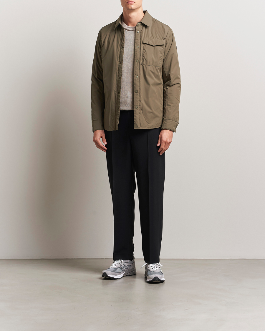 Men | Coats & Jackets | Scandinavian Edition | Trip Water-Resistant Shirt Jacket Major Brown