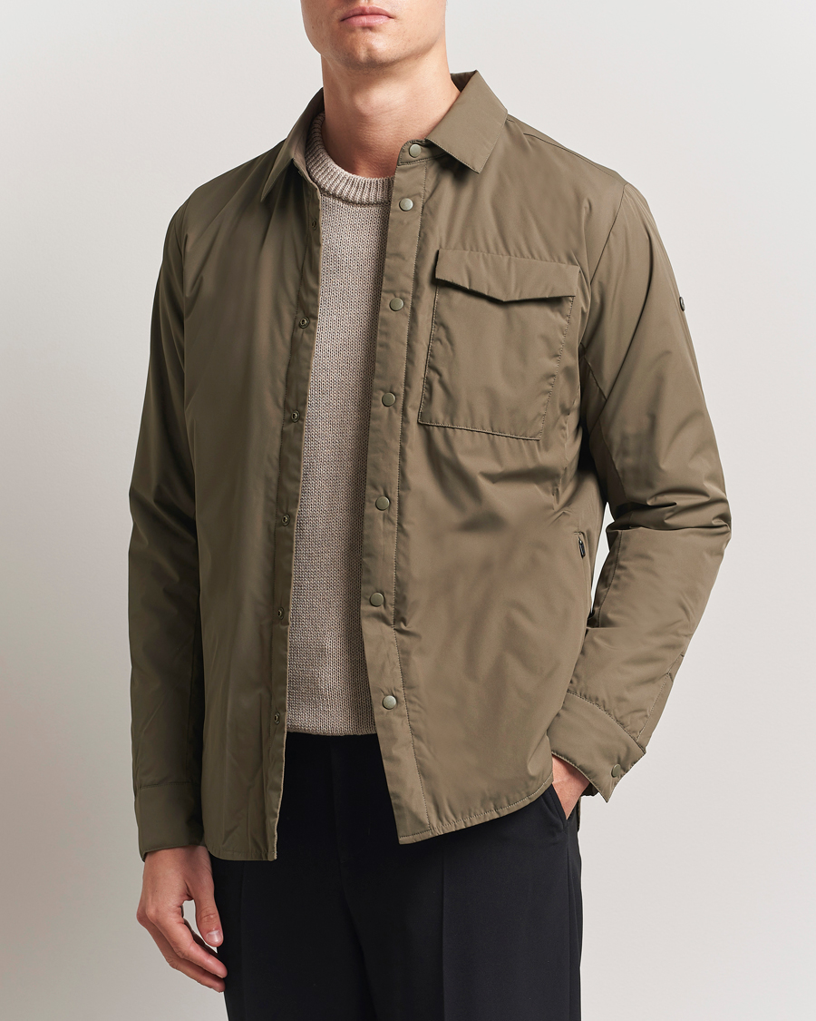 Men | Coats & Jackets | Scandinavian Edition | Trip Water-Resistant Shirt Jacket Major Brown
