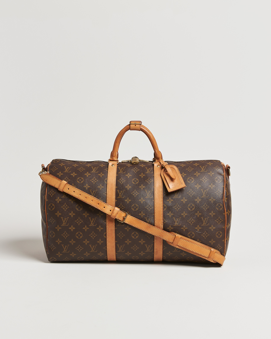 Men | Louis Vuitton Pre-Owned Keepall Bandoulière 50 Monogram  | Louis Vuitton Pre-Owned | Keepall Bandoulière 50 Monogram 