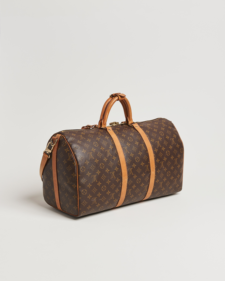 Men | Louis Vuitton Pre-Owned Keepall Bandoulière 50 Monogram  | Louis Vuitton Pre-Owned | Keepall Bandoulière 50 Monogram 
