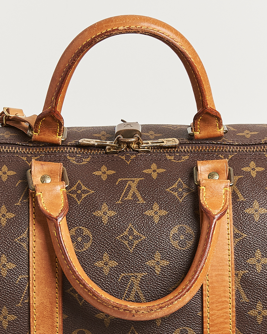 Men | Louis Vuitton Pre-Owned Keepall Bandoulière 55 Monogram  | Louis Vuitton Pre-Owned | Keepall Bandoulière 55 Monogram 