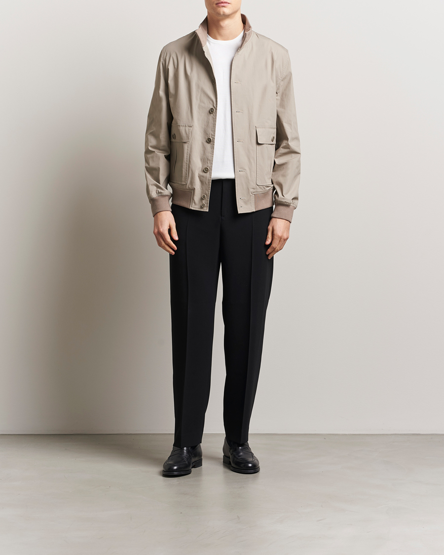 Men | Coats & Jackets | Valstar | Valstarino Lightweight Cotton Jacket Desert