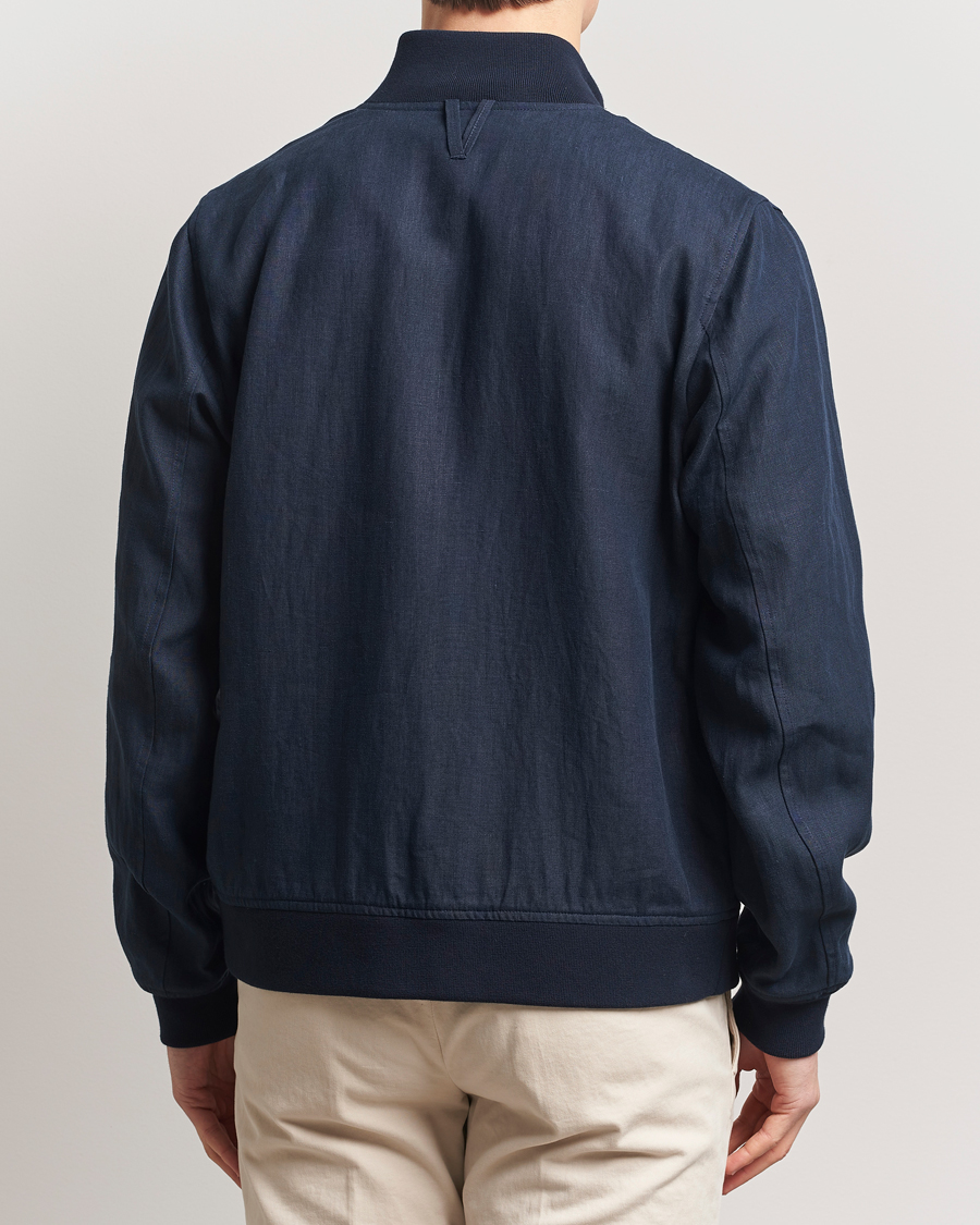 Men | Coats & Jackets | Valstar | Valstarino Linen Jacket Navy