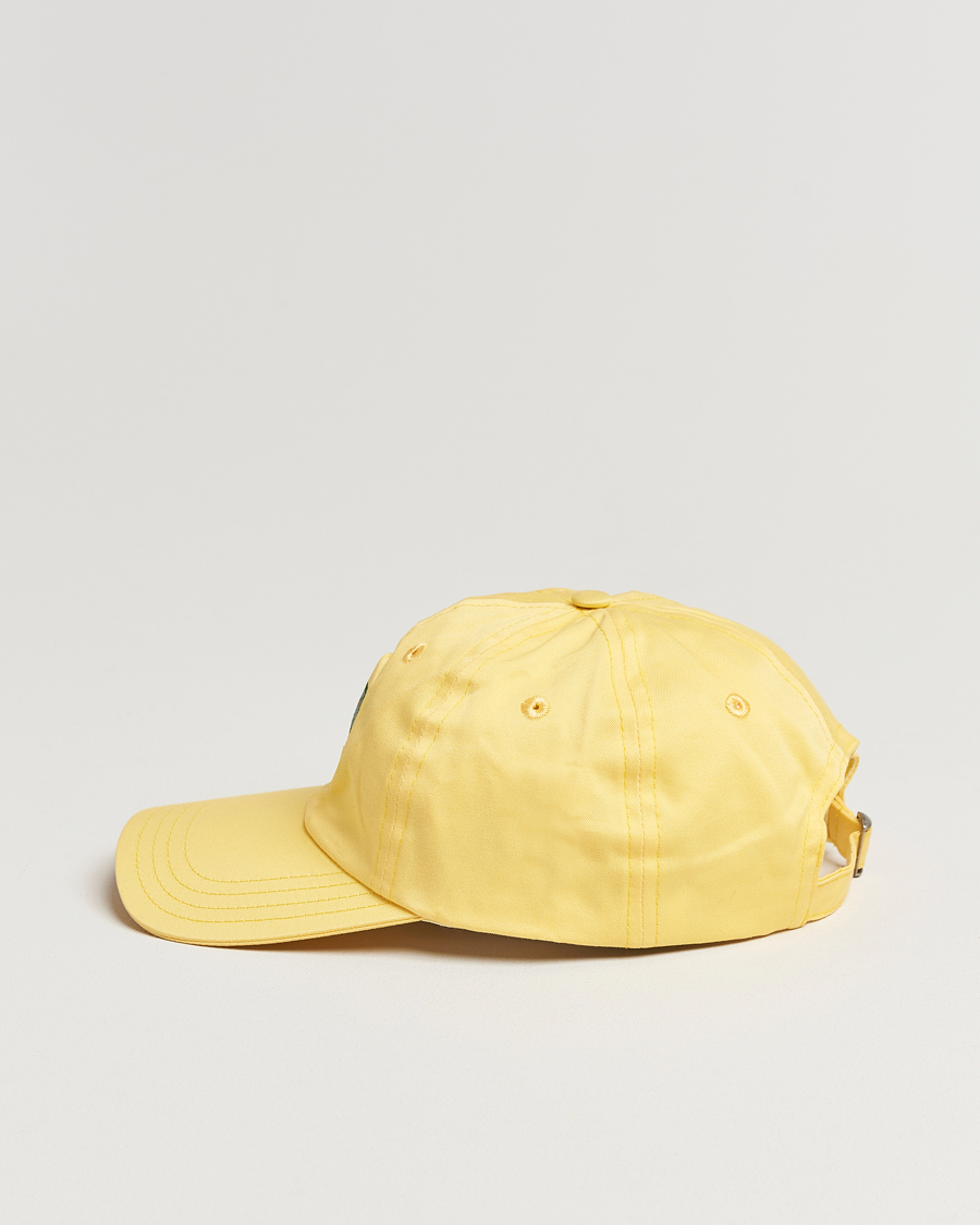 Men | Drake's Elephant Embroidered Cap Lemon | Drake's | Elephant Embroidered Cap Lemon