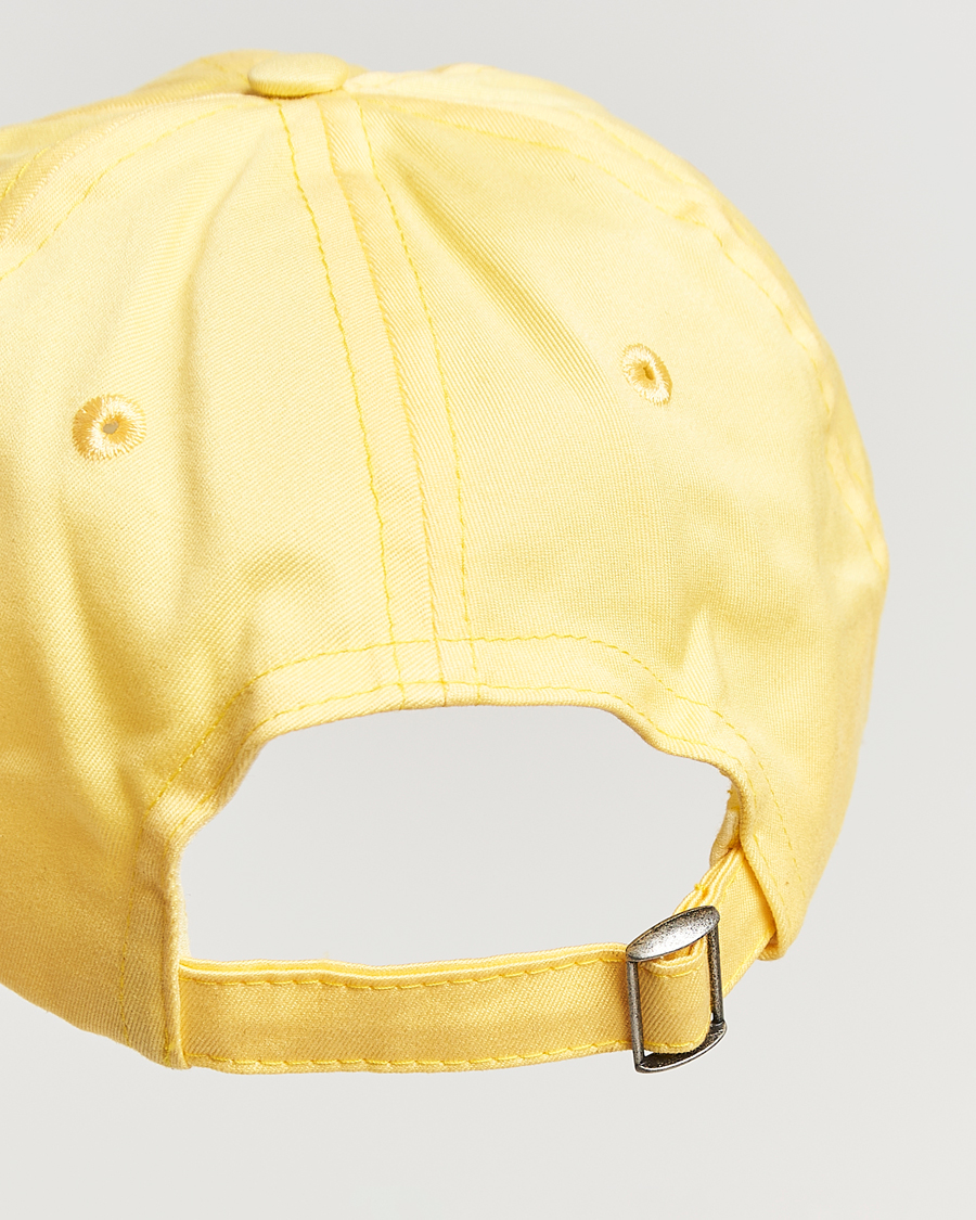 Men | Drake's Elephant Embroidered Cap Lemon | Drake's | Elephant Embroidered Cap Lemon
