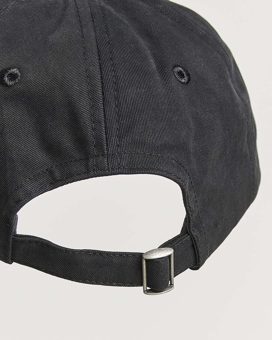 Men | Drake's Flower Embroidered Cap Black | Drake's | Flower Embroidered Cap Black