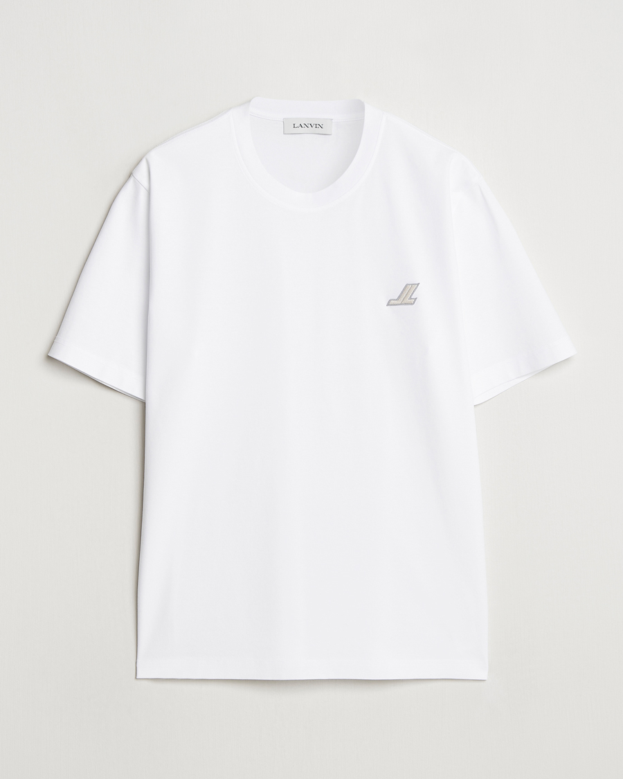 Men | T-Shirts | Lanvin | Logo T-Shirt White