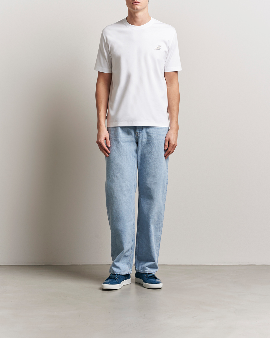 Men | T-Shirts | Lanvin | Logo T-Shirt White