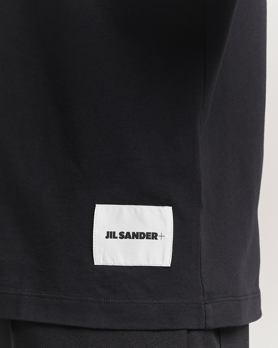 Men | T-Shirts | Jil Sander | 3-Pack Short Sleeve T-Shirts Black