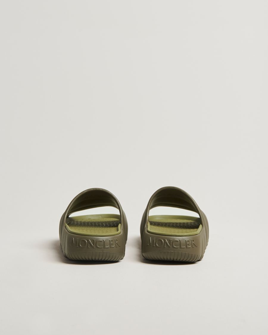 Men | Moncler Lilo Slides Green | Moncler | Lilo Slides Green