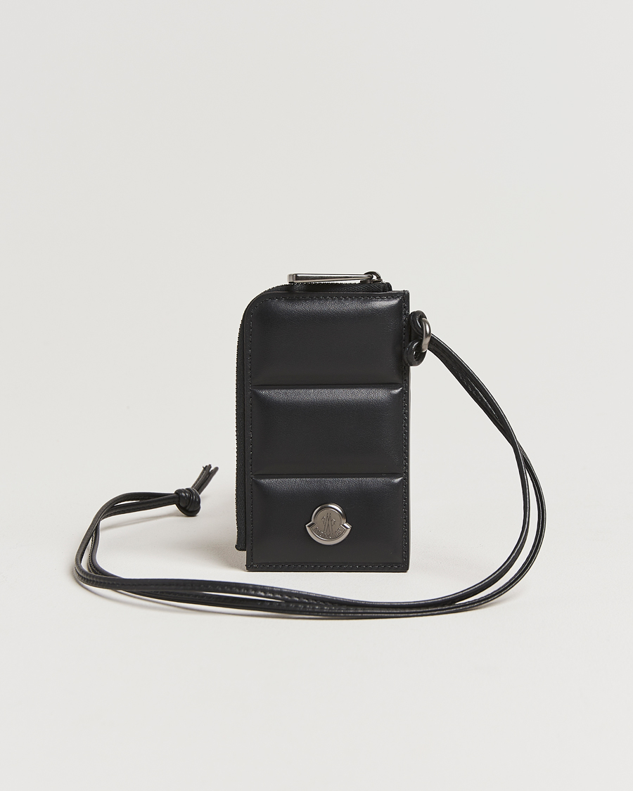 Moncler Doudoune Card Holder Black at CareOfCarl.com