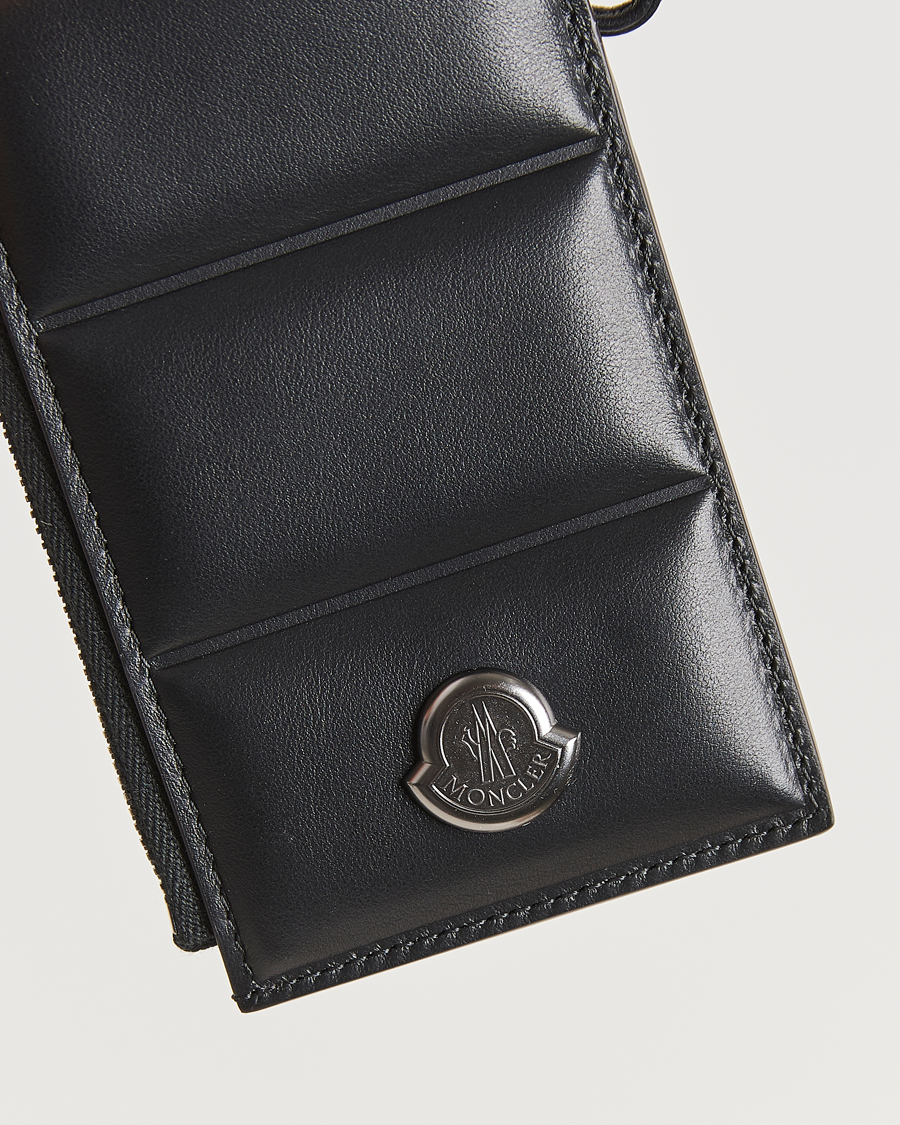 Moncler Doudoune Card Holder Black at CareOfCarl.com