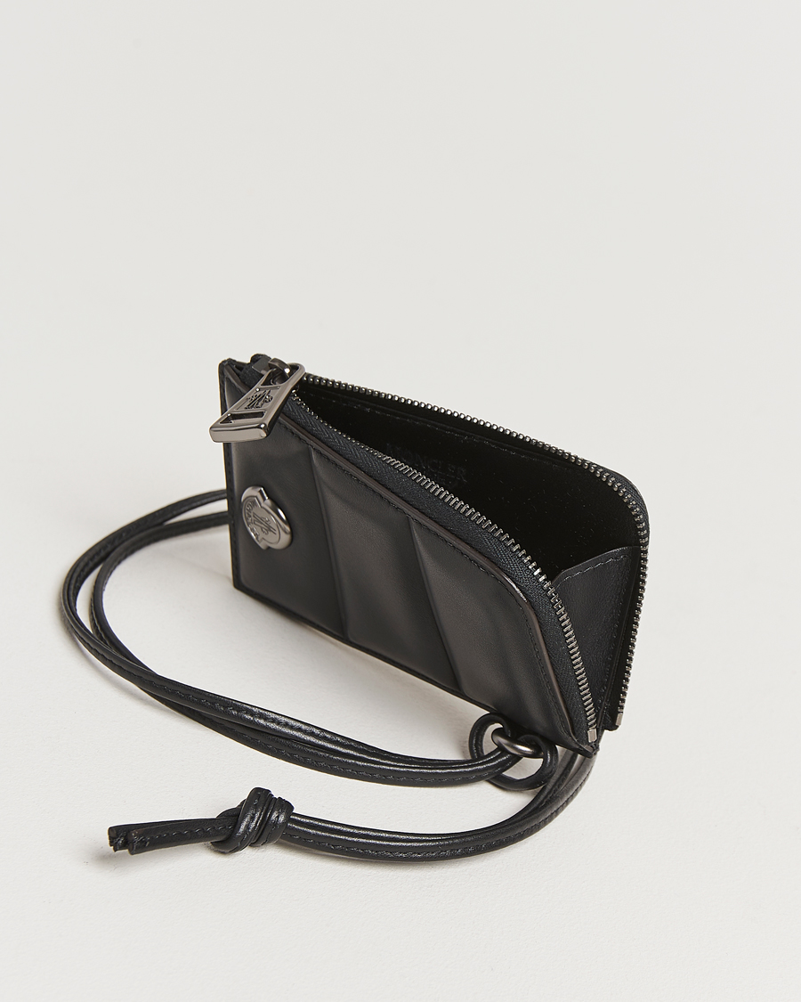 Men | Moncler Doudoune Card Holder Black | Moncler | Doudoune Card Holder Black