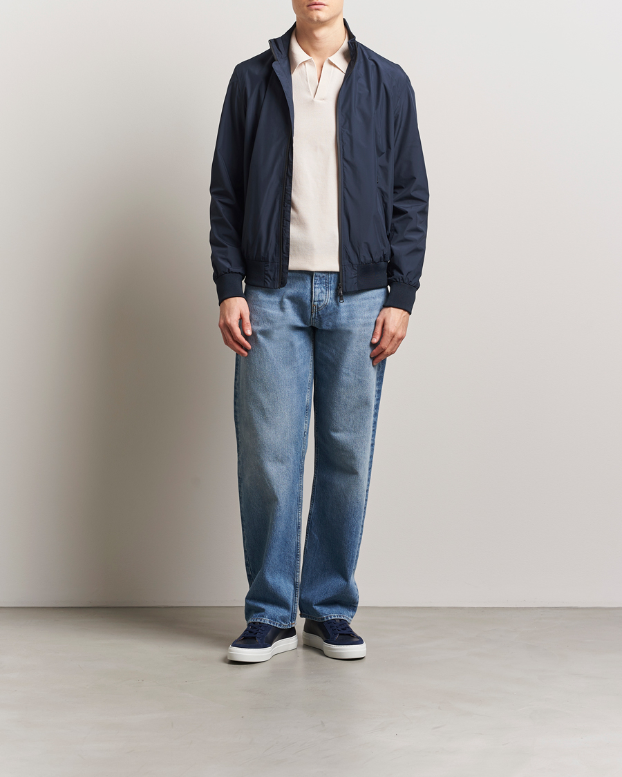 Men | Coats & Jackets | J.Lindeberg | Kevin 2L Bomber Jacket Navy