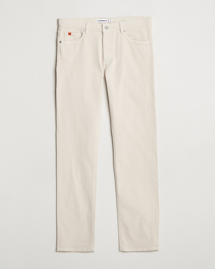 Men | Trousers | J.Lindeberg | Jax Left Hand Twill Jeans Moonbeam