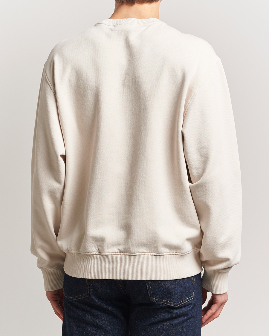 Men | Sweaters & Knitwear | J.Lindeberg | Callan Cotton Crew Neck Moonbeam