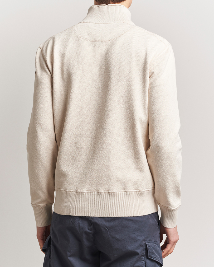 Men | Sweaters & Knitwear | Parajumpers | Lenard Groundfield Half Zip Antique White