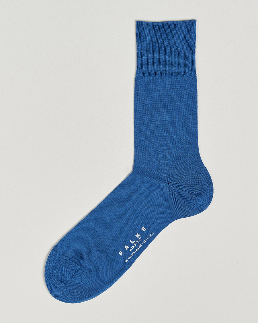 Men | Underwear & Socks | Falke | Airport Socks Deep Water