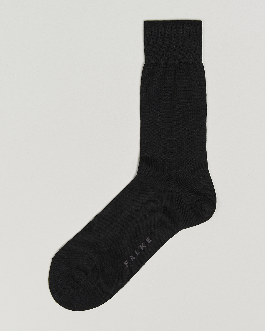 Men | Underwear & Socks | Falke | Panama Linen/Cotton Sock Black