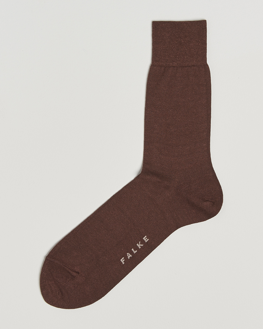 Men | Underwear & Socks | Falke | Panama Linen/Cotton Sock Chocolate