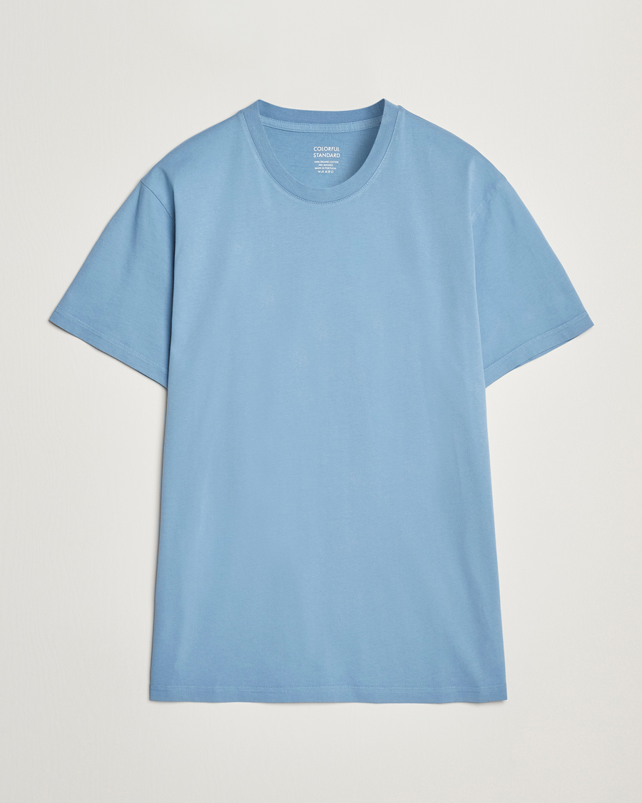 Men | T-Shirts | Colorful Standard | Classic Organic T-Shirt Seaside Blue