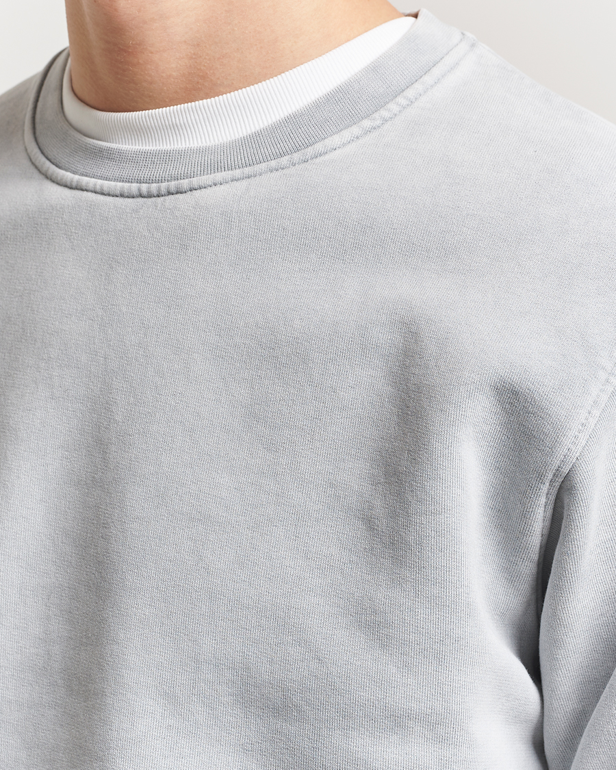 Men | Sweaters & Knitwear | Colorful Standard | Classic Organic Crew Neck Sweat Faded Grey