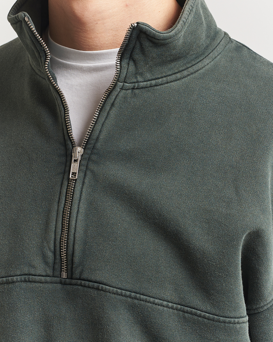 Colorful Standard Classic Organic Half-Zip Midnight Forest at