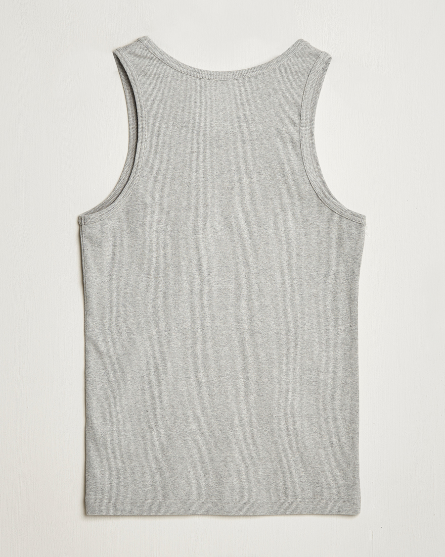 Men | T-Shirts | Colorful Standard | Organic Rib Tank Top Heather Grey