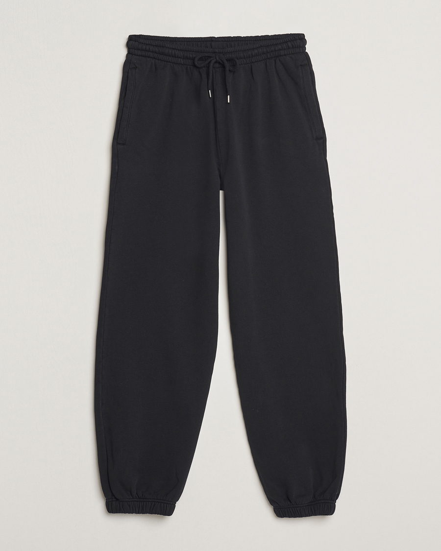 Men | Trousers | Colorful Standard | Classic Organic Sweatpants Deep Black