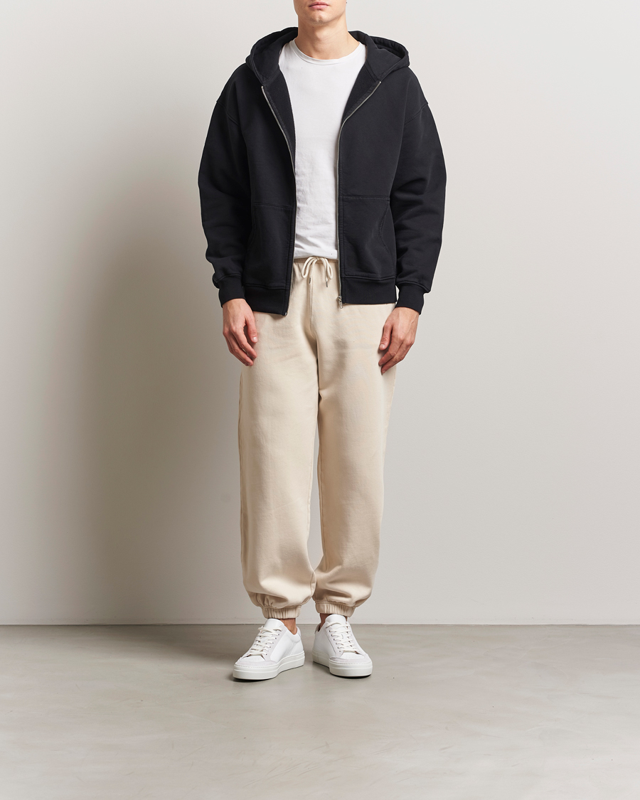 Men | Trousers | Colorful Standard | Organic Sweatpants 2.0 Ivory White