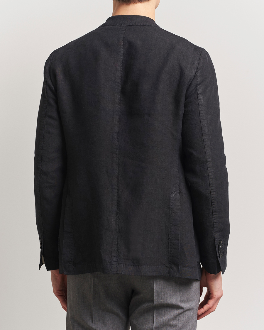 Men | Blazers | L.B.M. 1911 | Jack Regular Fit Linen Blazer Black