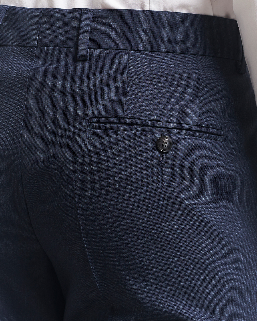 Men | Suits | BOSS BLACK | Huge Wool Double Breasted Suit Navy