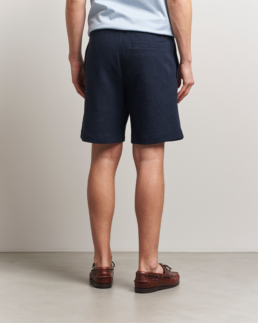 Men | Shorts | BOSS BLACK | Leoni Terry Sweatshorts Dark Blue