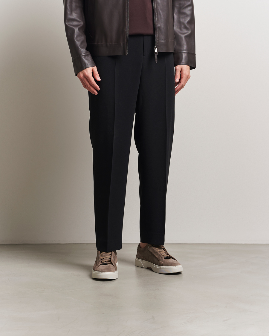 Men | Sneakers | BOSS CAMEL | Gary Suede Sneaker Dark Beige